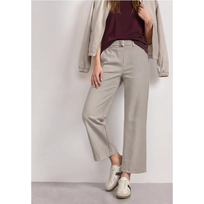 High Waist Culotte met gespdetails