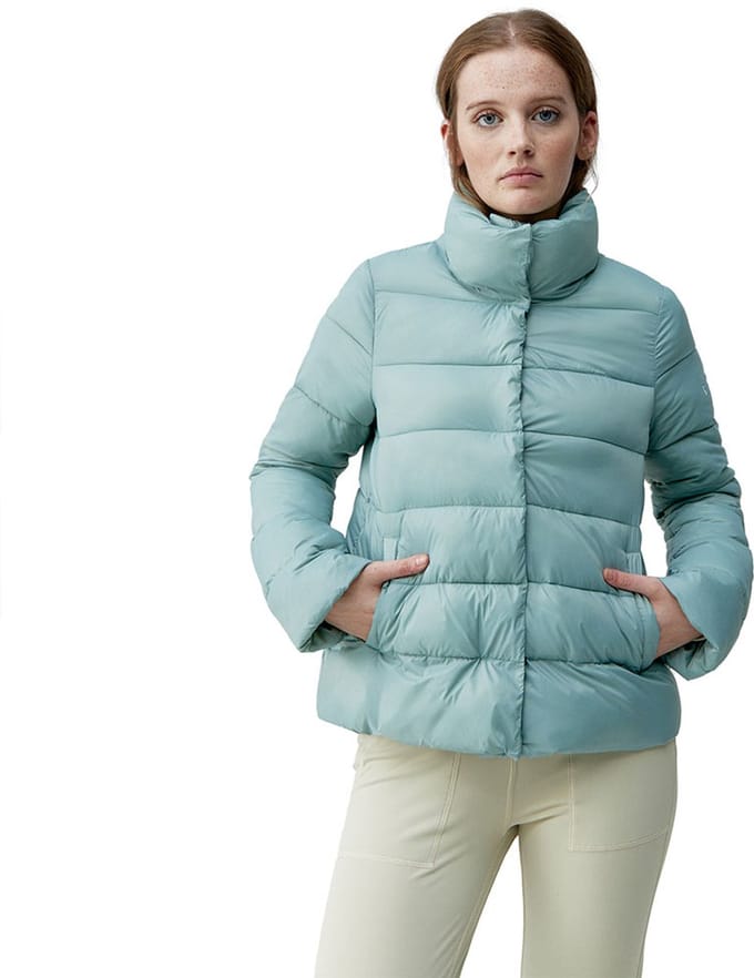 Born Living Yoga Vegan Hack Jas Blauw M Vrouw