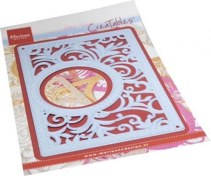 Creatable Rectangle Swirly (LR0840)
