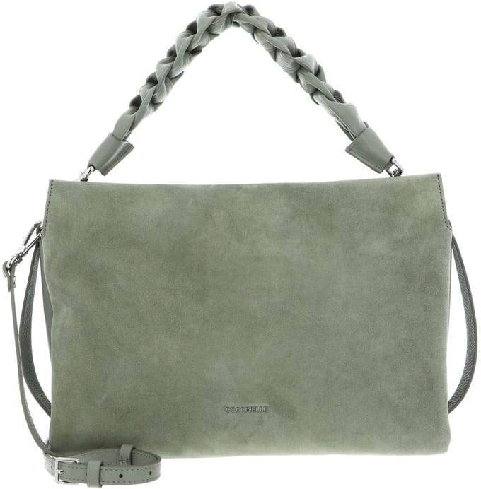COCCINELLE Leren schoudertas Boheme Handbag Suede Greenery groene