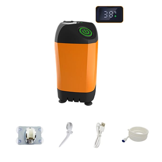 Outdoor Camping Douche Draagbare Elektrische Douchepomp IPX7 Waterdicht met 3 Wateruitgangsmodi Intelligent Digital Display