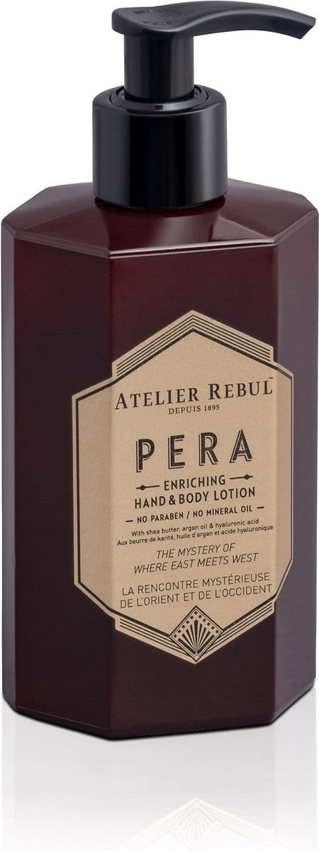Atelier Rebul Pera - Hand- & Bodylotion (250ml) - Bloemige & Oriëntaalse Geur - Hydraterend - Antibacterieel