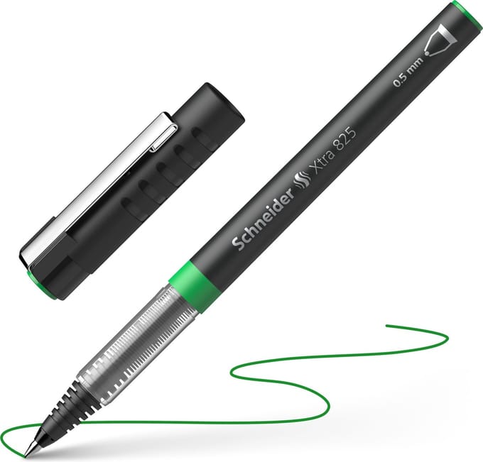 Schneider rollerball - Xtra 825 - lijnbreedte 0,5mm - groen - S-182504