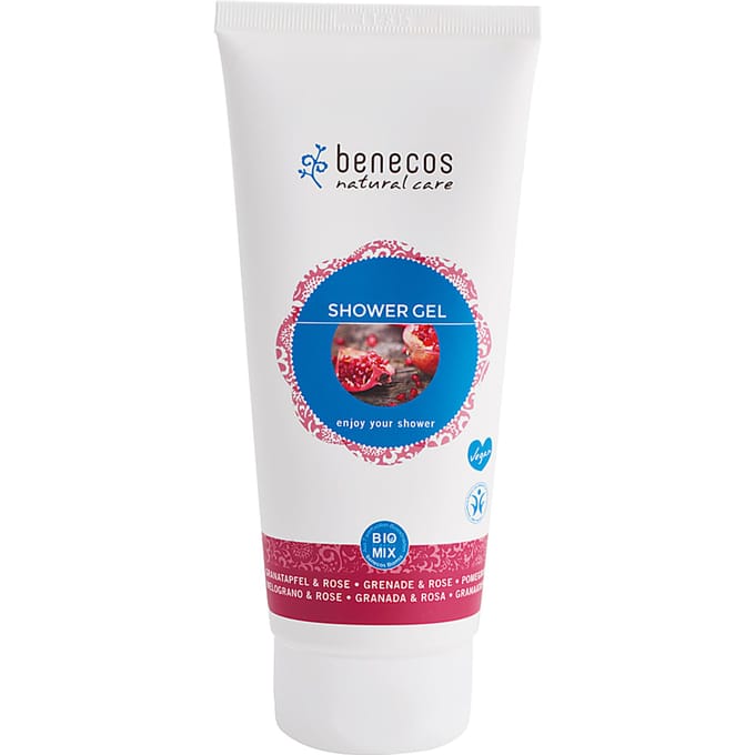 Benecos Douchegel - Granaatappel & Roos