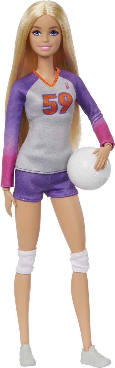 Barbie Made to Move Career Volleyball Player Doll 30cm