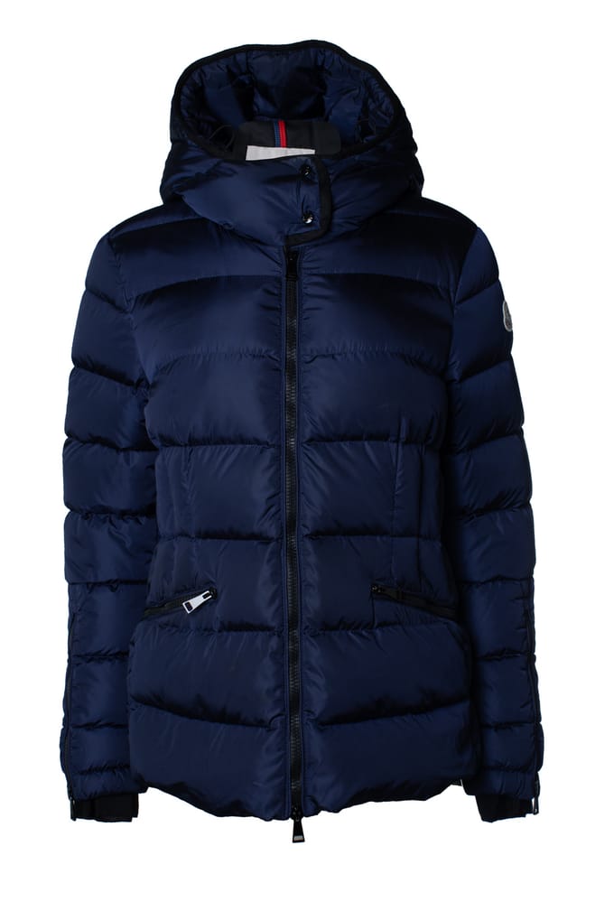 Moncler, Betula gewatteerde donsjas in blauw