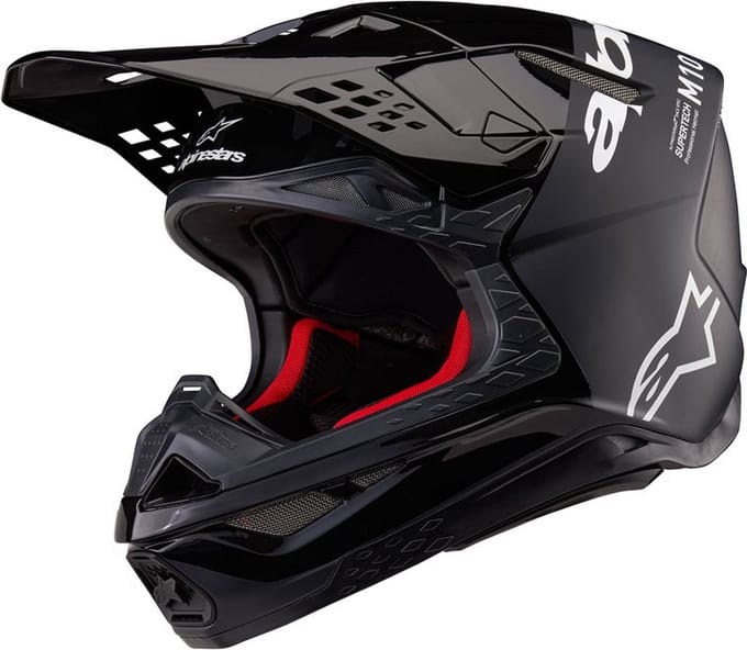 Alpinestars Supertech S-M10 Flood Helm Ece 22.06 Zwart Donkergrijs M&G - Helm
