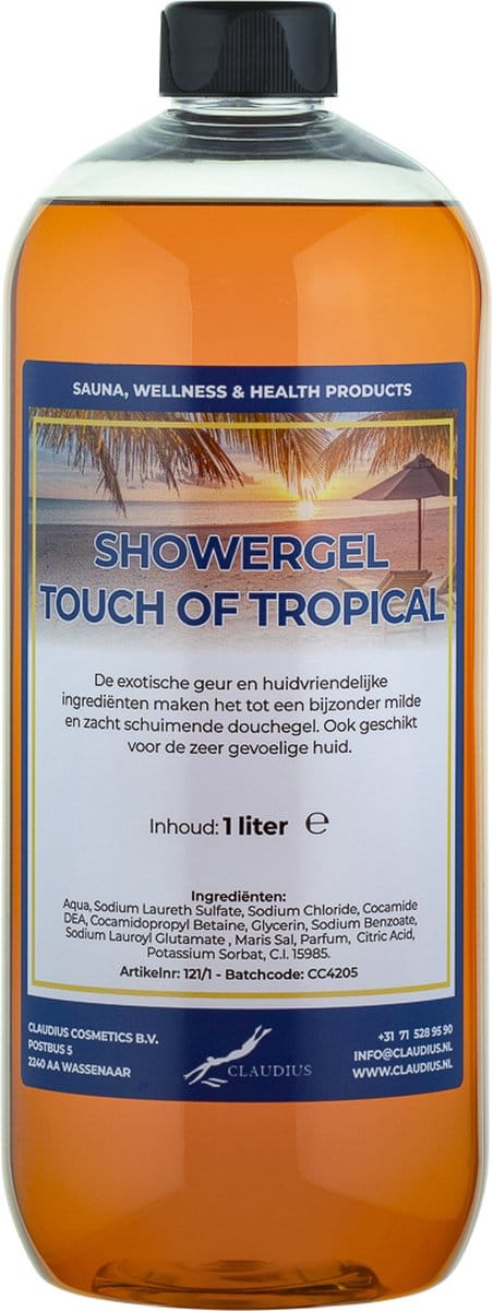 Douchegel Touch of Tropical 1 liter - Showergel