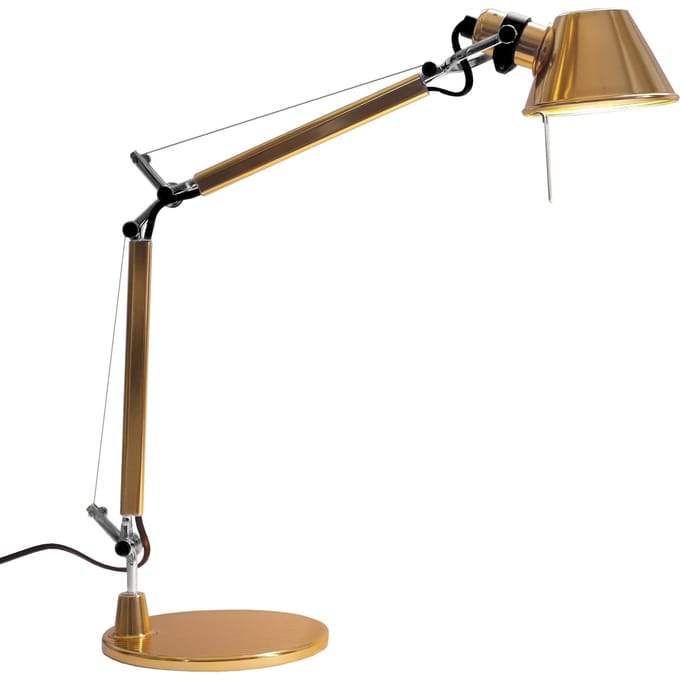 Artemide - Gouden Tolomeo Micro Tavolo met beperkte oplage