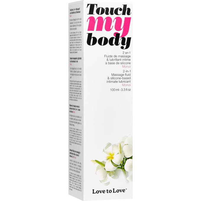 Touch my Body Glijmiddel en massageolie in 1 Tropische Jasmijn