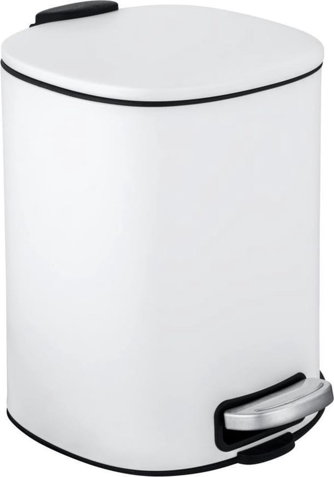 Wenko Alassio afvalemmer wit 5 L