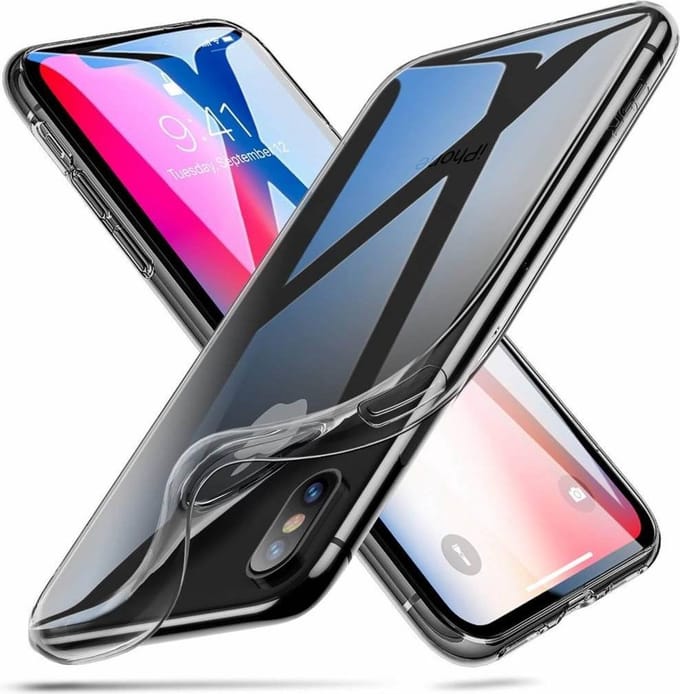 ESR iPhone 7 Plus hoesje ultra dunne Zwart zacht TPU