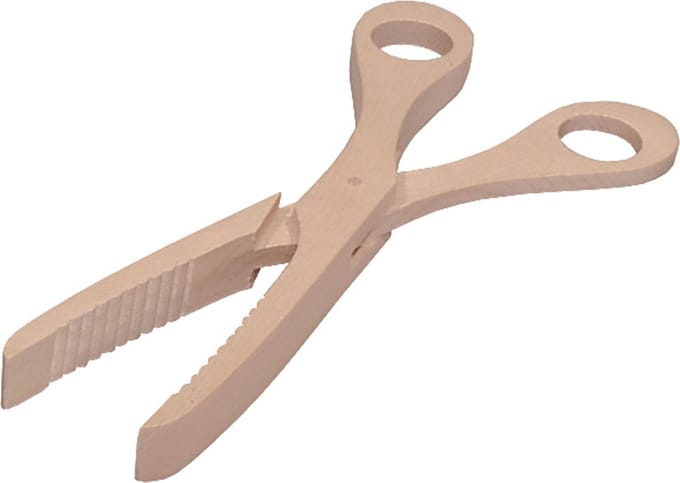 Houten tang 28cm