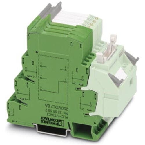 Phoenix Contact Doorgangsklem 10 stuk(s) PLC-VT/ACT/LA 18 - 33.6 V/DC