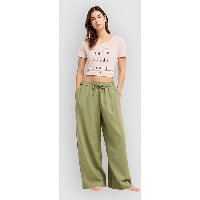 Vrouwen relaxed broek Roxy Lekeitio Break Mid