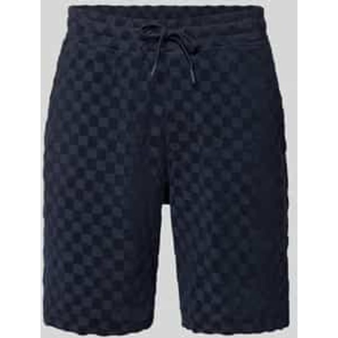 regular fit shorts met labelpatch