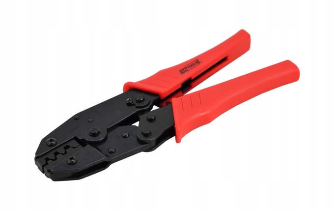 Krimptang voor niet-geïsoleerde connectoren 220mm