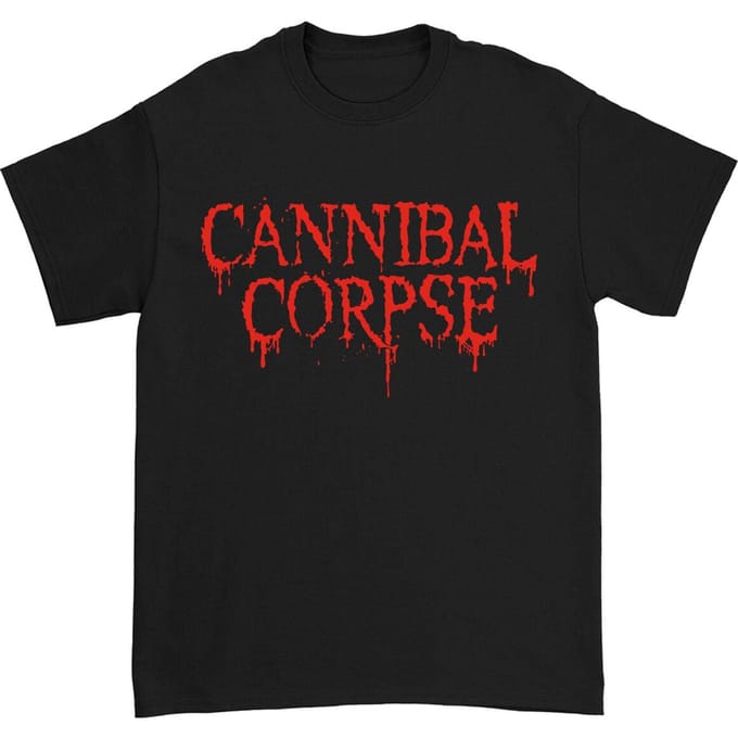 Cannibal Corpse T-shirt - Logo - S tot L - voor Mannen - zwart