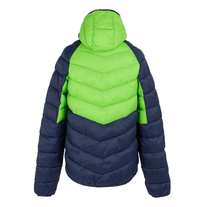 Regatta Heren Dalent Geïsoleerde Jas met capuchon (Groene flits/Navy)