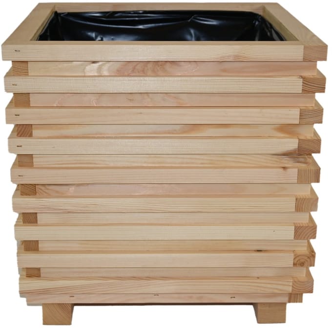 TuinChamp Plantenbak geimpregneerd hout 40 x 40 x 40 cm
