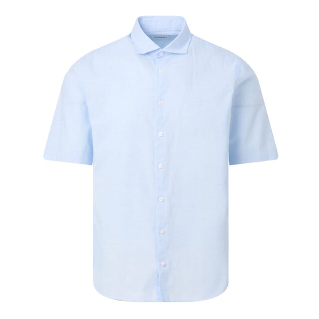 Campbell Casual Overhemd Blauw Heren