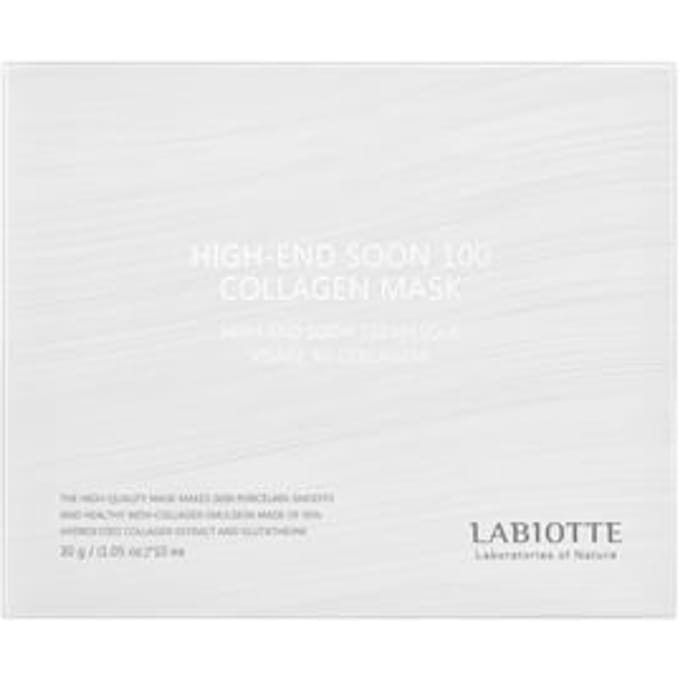 LABIOTTE - High-end Soon 100 Collagen Mask Set 30g x 10 Sheets