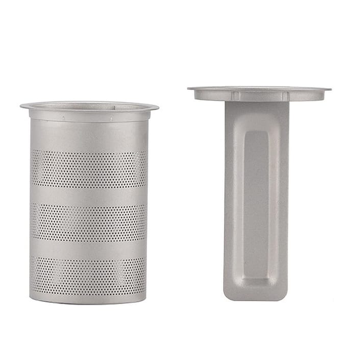Titanium Mesh thee-eimand voor theekop Titanium