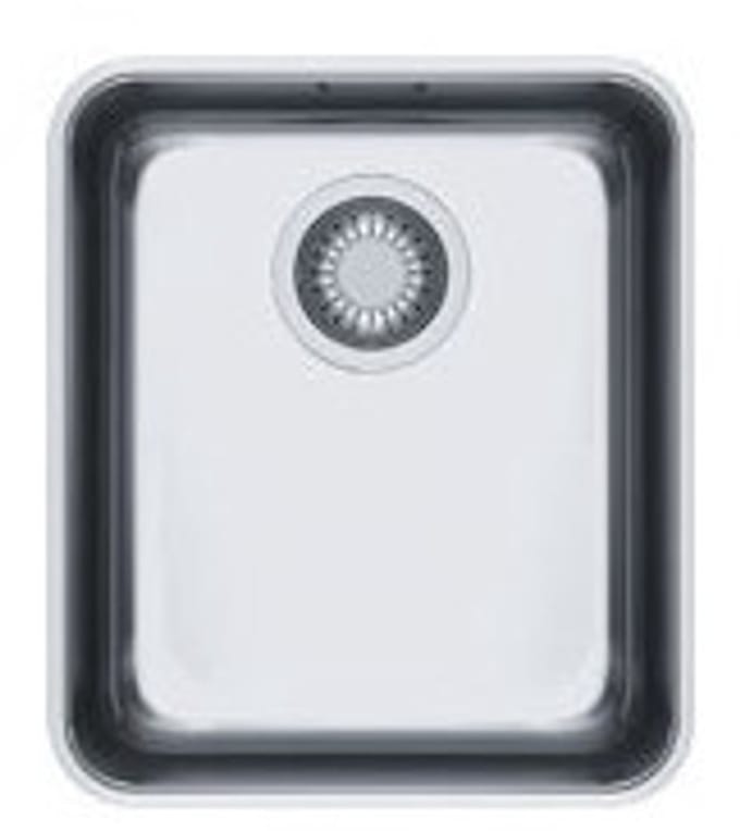 Franke Aton - ANX 110-34 spoelbak, 37x43 cm, rvs 122.0204.647