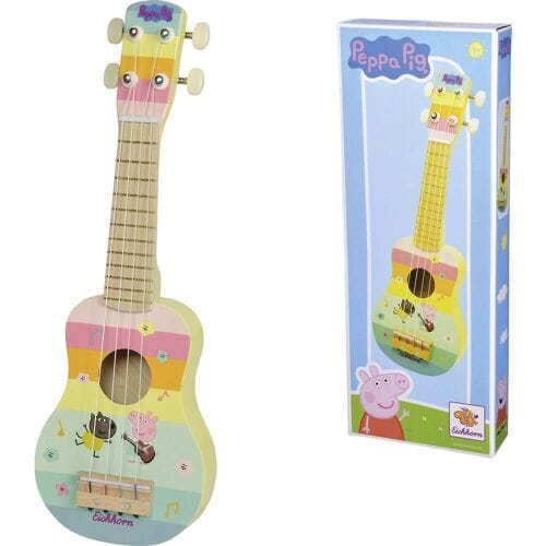 Eichhorn Kindergitaar Peppa Pig Holz Ukulele 43cm