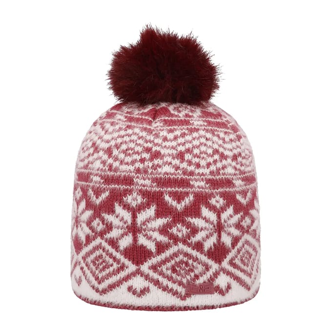 Gebreide muts met fleece voering dames CMP