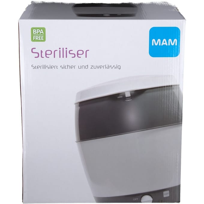 MAM Sterilisator Grijs BPA-vrij
