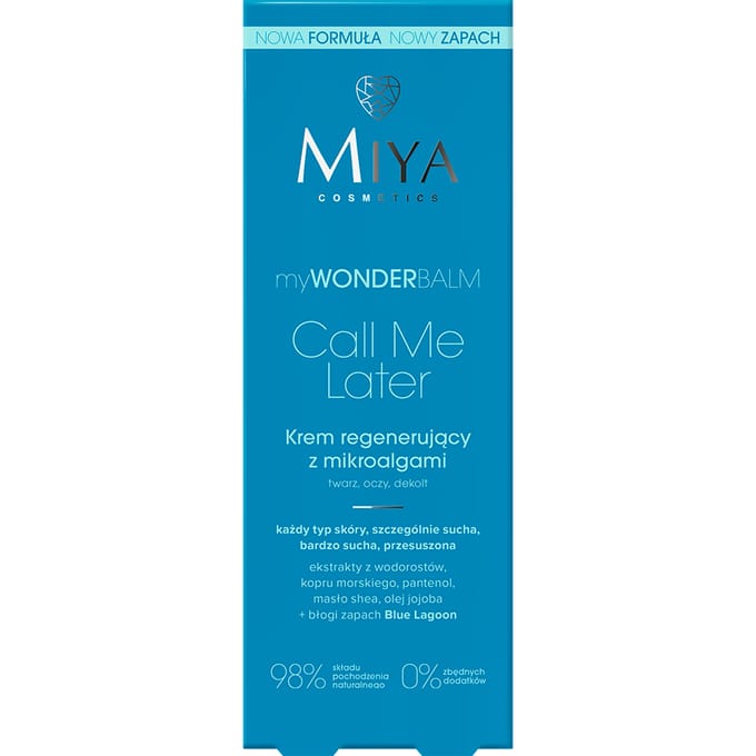MIYA Cosmetics myWONDERBALM Call Me Later Regenerating Cream 75 ml