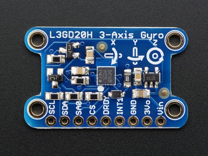 L3GD20H Triple-Axis Gyro Breakout Board van Adafruit 1032
