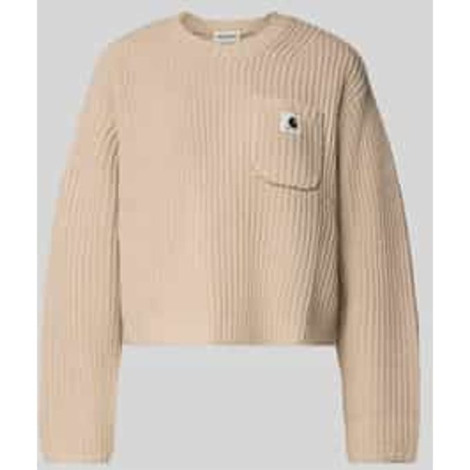Korte gebreide pullover met wol model ‘MIRA’