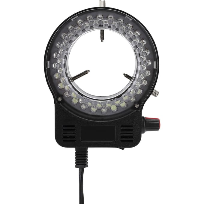 LED 52 Lamp Beads Verstelbaar Microscoop Ringlicht Hoge Helderheid Lamp US Plug