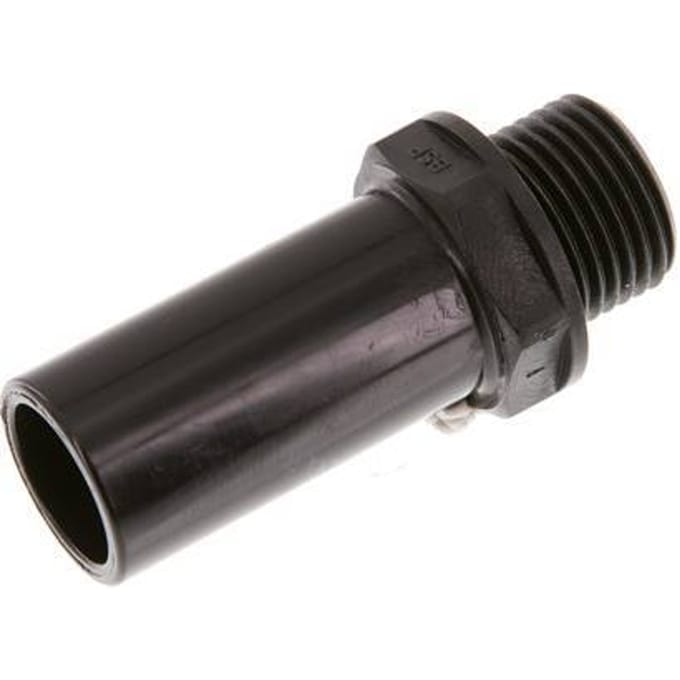 22mm x G1/2'' insteekfitting POM Buitendraad NBR [2 Stuks]
