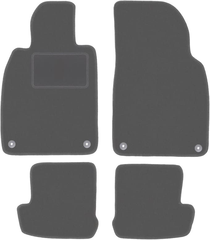 Grafiet automatten voor: Porsche 911 (type 991) coupé, targa, cabrio (2010-2019)