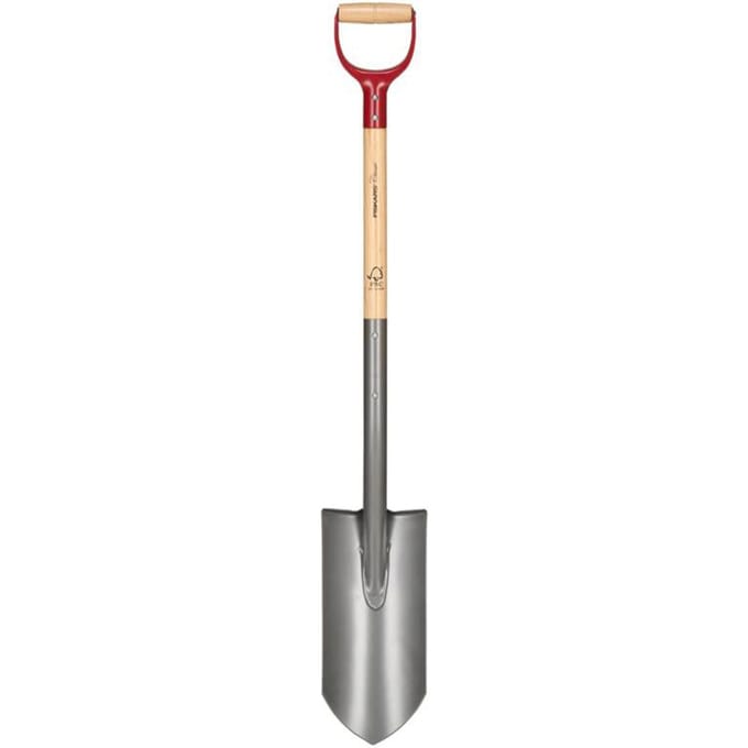 Fiskars Classic Drainagespade Grijs Fsc