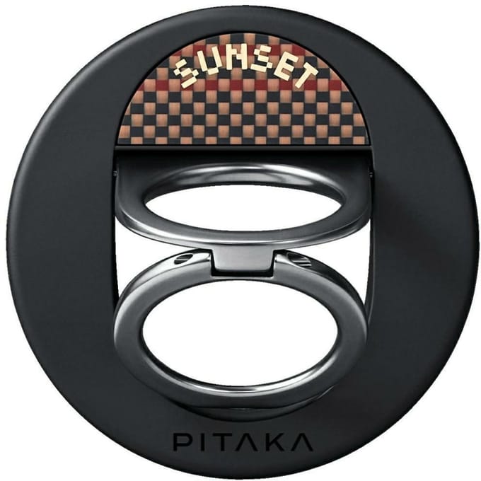 Pitaka MagEZ Grip 3 Serie - Magnetische Telefoonhouder - Sunset - Compact - Aramidevezel