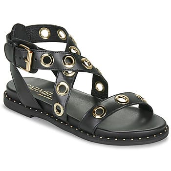 Carmela 16238901 Leather Sandalen Zwart EU 36 Vrouw