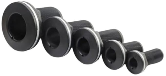 Trudesign 3/4´´ Nylon Huiddoorvoer Zilver