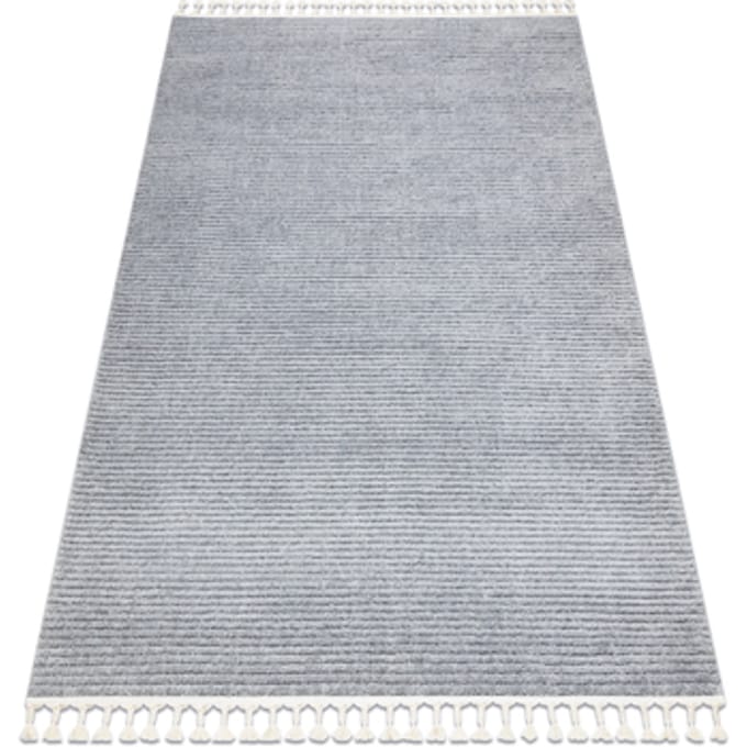 Kleden Rugsx Tapijt SEVILLA PC00B strips , prążki grijs 140x190 cm