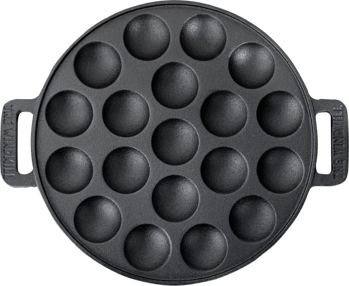 The Windmill Cast Iron - Poffertjespan - 19 stuks