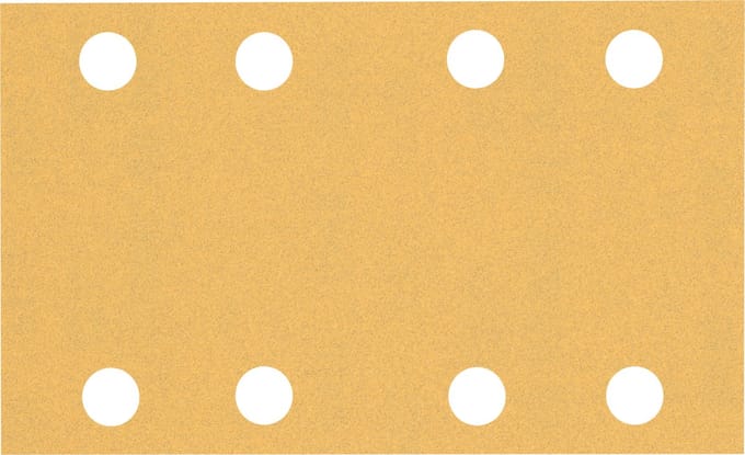 Bosch Accessories EXPERT C470 2608900881 Oscillerend schuurpapier Geperforeerd Korrelgrootte (num) 120 (l x b) 133 mm x 80 mm 10 stuk(s)