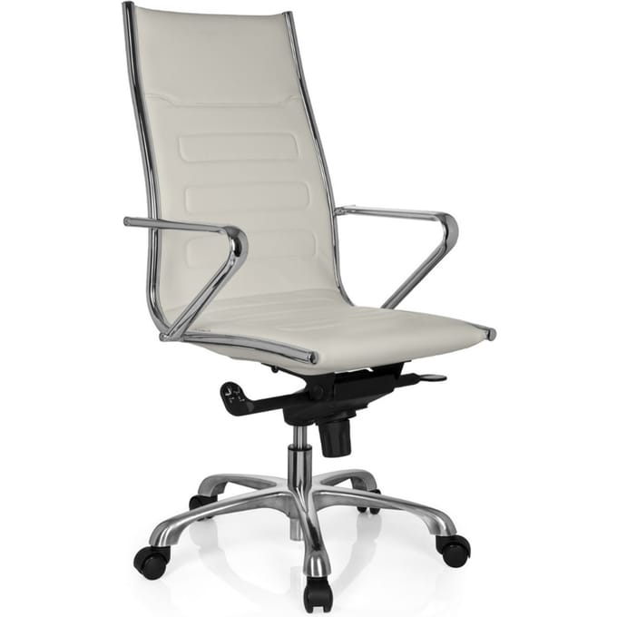 hjh office Pariba - Bureaustoel - Kunstleder - Wit