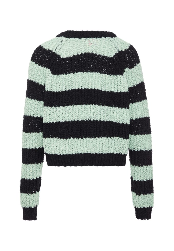 Mymo Jumper Dames zwart groen