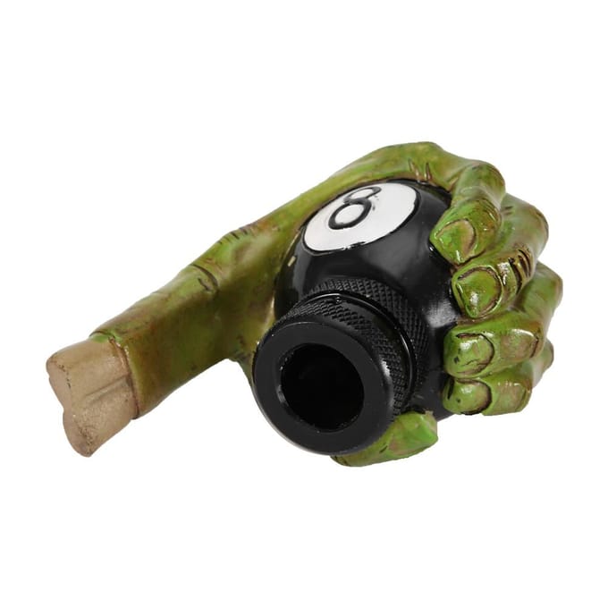 Skelet Hand Doodskop 8 Bal Auto Handgeschakelde Versnellingspook Pook Universeel black