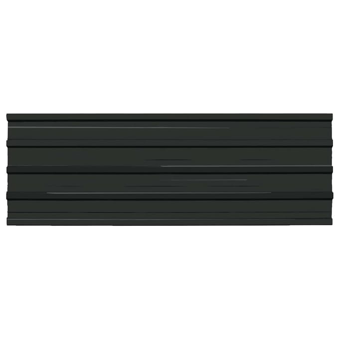 vidaXL - Dakpaneel - 12 - st - Antraciet - 129 - x - 45 - cm - Gegalvaniseerd - staal