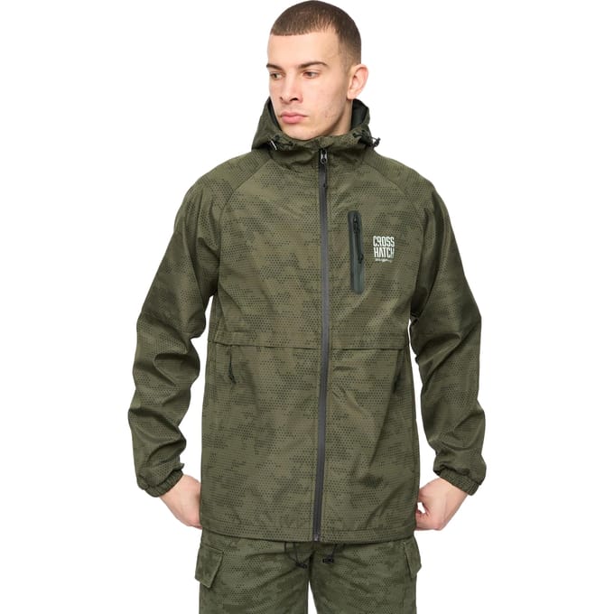 Crosshatch Heren Janscore Jacket (Diep Olijf)