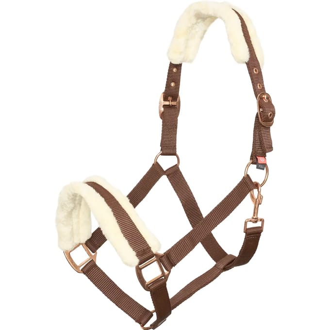 Imperial Riding - Halster Classic Fur - Bond Onderlegd - Walnut - Cob